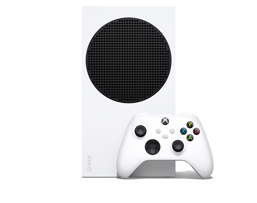 Xbox Series S – 512GB 搭載 (ロボット ホワイト) と Xbox ワイヤレス コントローラー (ロボット ホワイト)