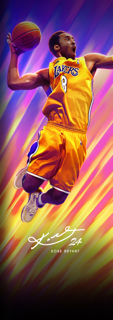 《NBA 2K24》，Kobe Bryant 在扣篮