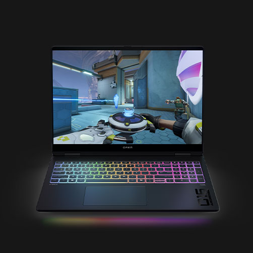 A front view of the HP Omen Max 16