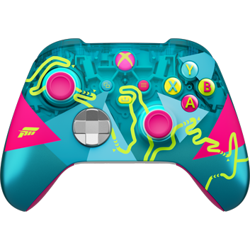 Detail view of the XBOX Wireless Controller – Forza Horizon 6 Limited Edition