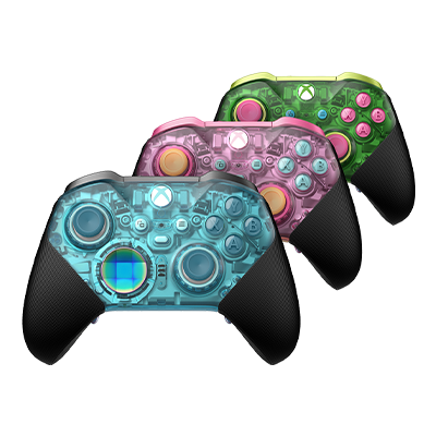 Xbox Design Lab -ohjainten asetelma