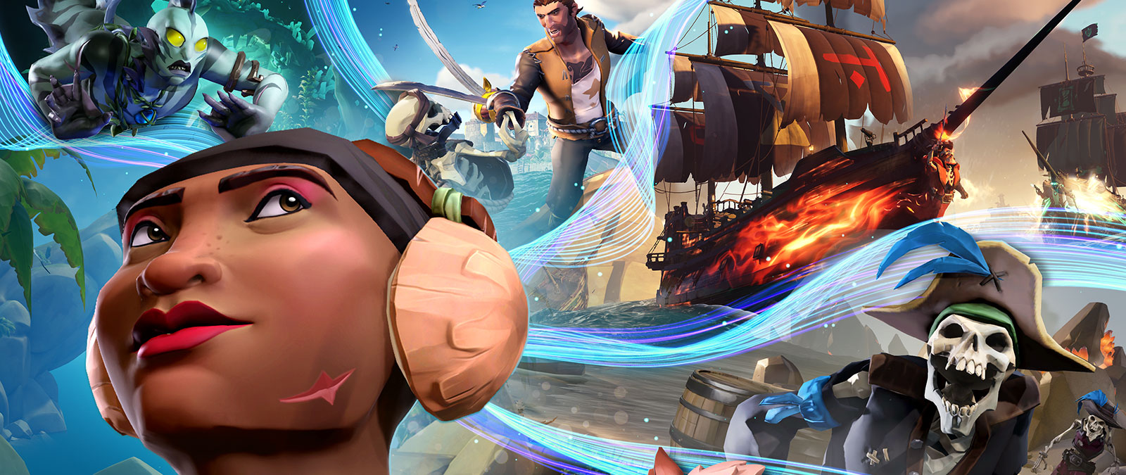 Jeu Xbox One Sea Of Thieves - Comme Neuf, Boîte Sans Notices, PEGI 12