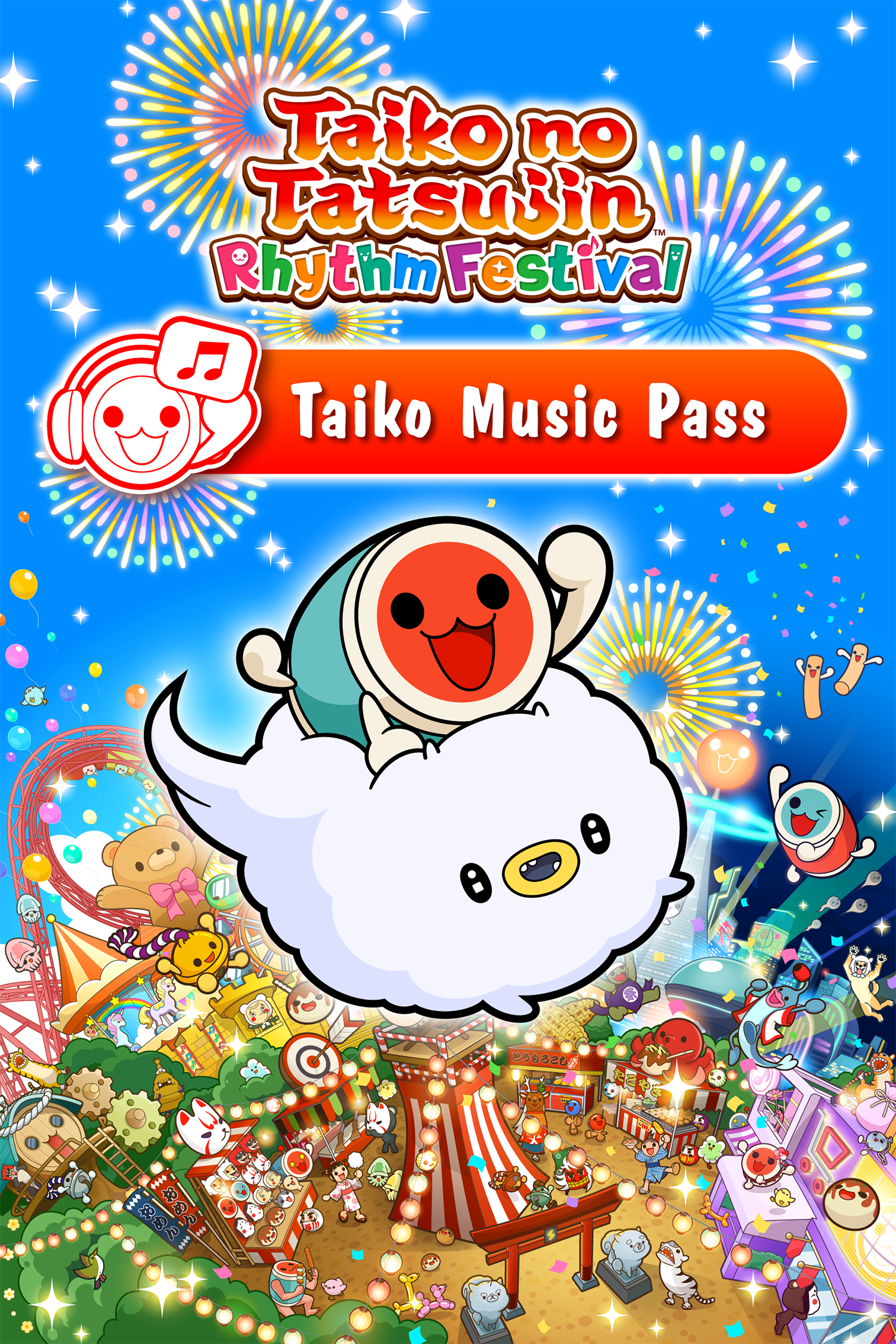 Taiko no Tatsujin: Rhythm Festival Taiko Music Pass — 1 month ticket