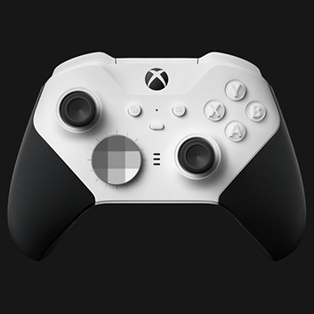 Detail view of Xbox Elite Wireless Controller Series 2 – Core (White)