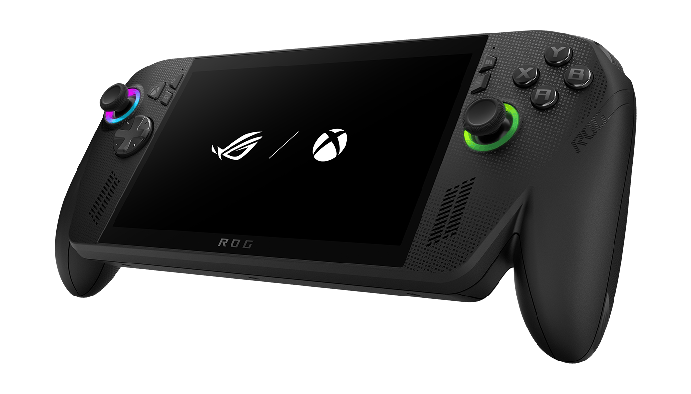 ROG Xbox Ally X 的右视图