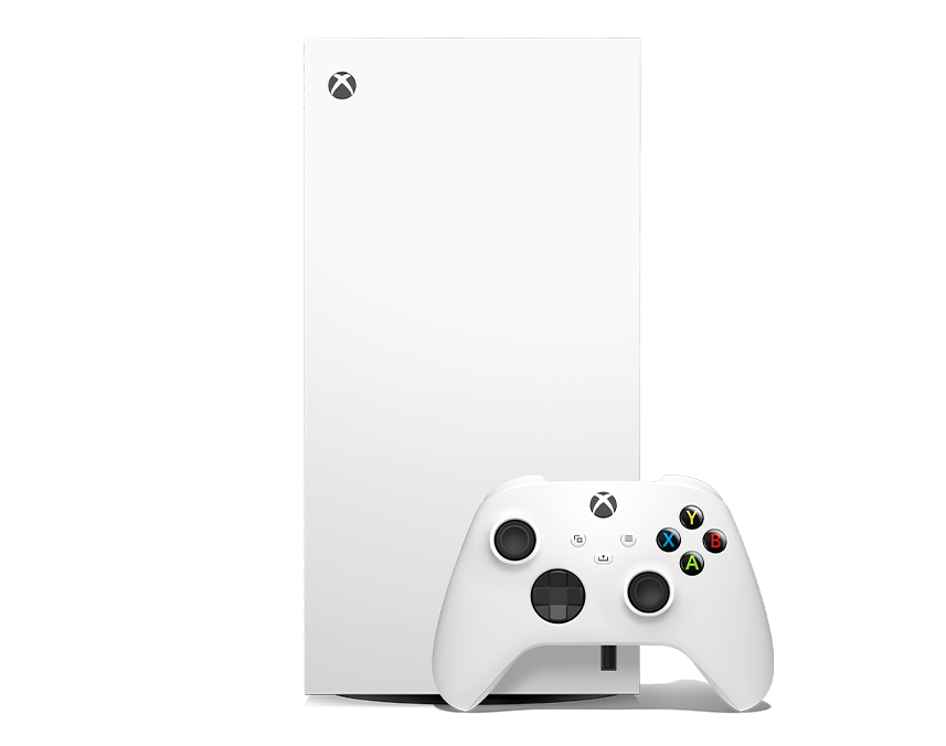 Xbox Series S: 1 TB solo digital Robot White con Mando inalámbrico Xbox: Robot White