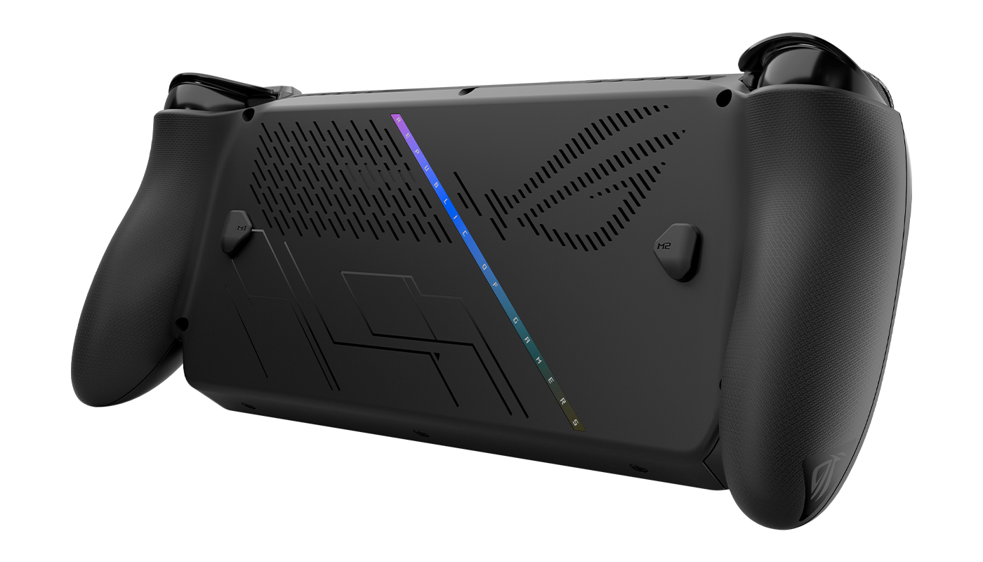 Back angle of the ROG Xbox Ally X