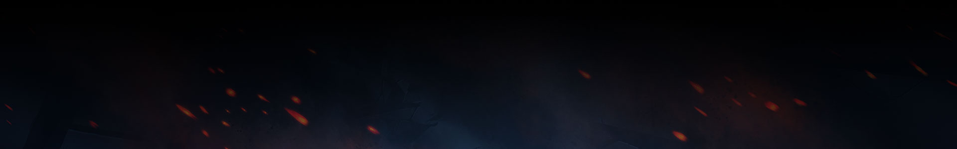Plano de fundo enfumaçado com brasas de fogo caindo. 