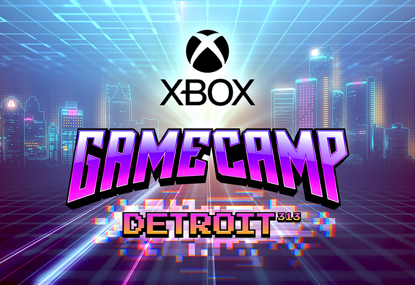 Xbox Game Camp Detroit 2025 logo.
