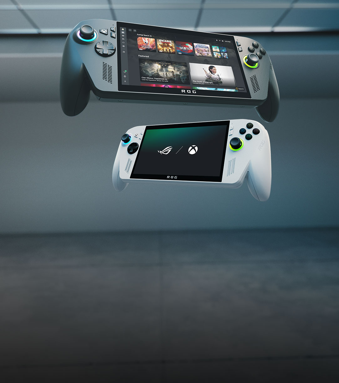 ROG Xbox Ally X and ROG Xbox Ally devices