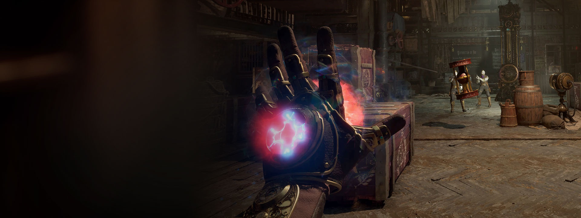 Imagem do videogame Clockwork Revolution.
