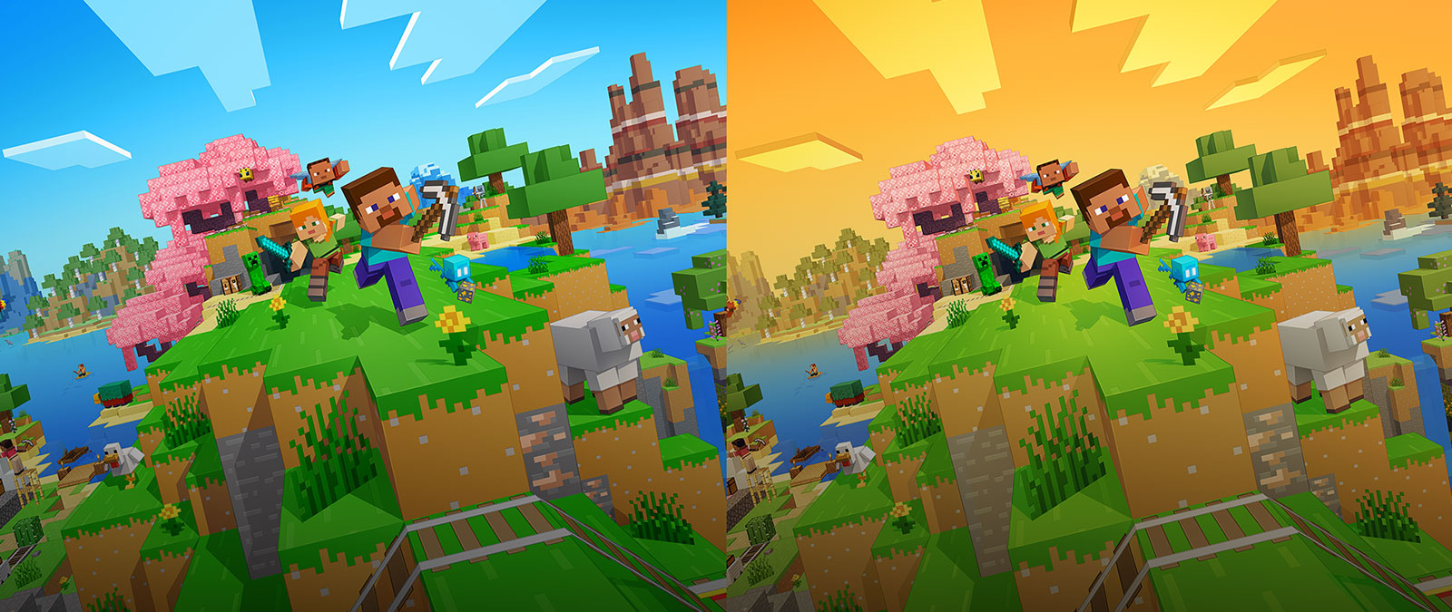 Minecraft: Play with Game Pass | Xbox, image size:1600x675