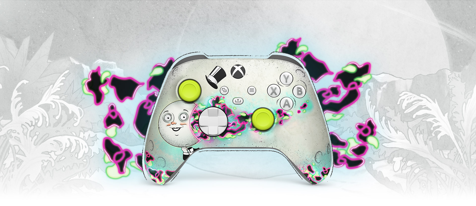 Vue avant de la manette sans fil Xbox personnalisable – The Outer Worlds 2