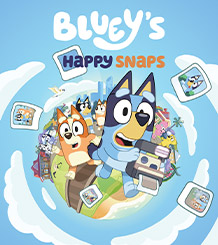 Box shot of Bluey’s Happy Snaps