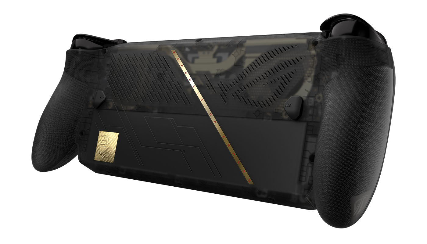 Back angle of the ROG XBOX Ally X20