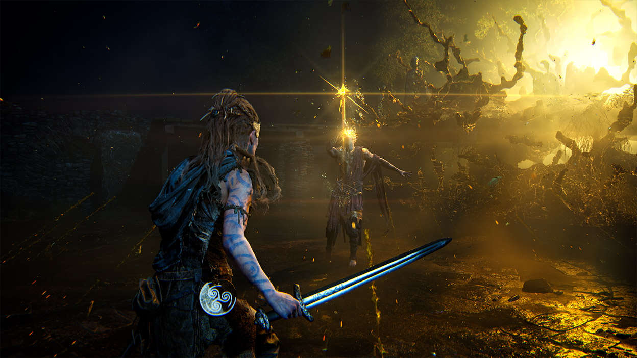 Image from the game Senua.