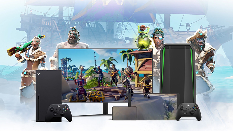 Multiple devices with Sea of Thieves