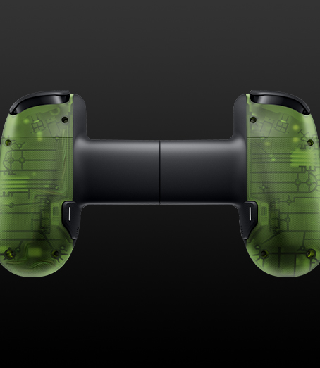 The back of the Backbone controller