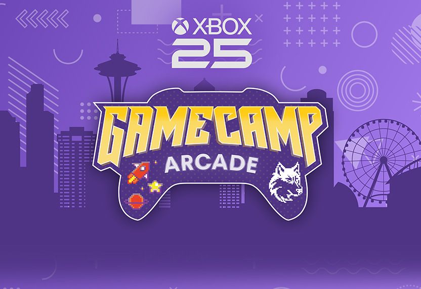 XBOX Game Camp 25 Arcade logo.