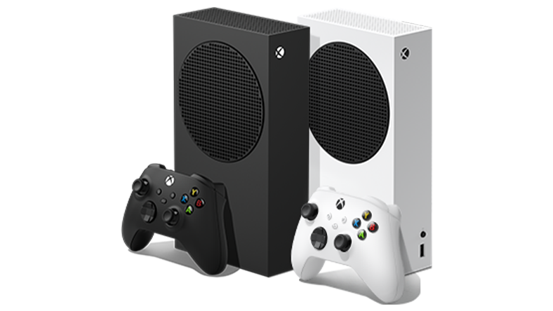 机器人白和炭黑款 Xbox Series S