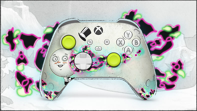 Front view of the Xbox Wireless Controller – The Outer Worlds 2 controller